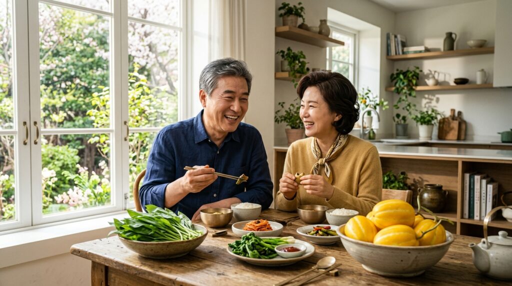 5060 부모님이 좋아하는 5월 제철음식 곰취장아찌와 건강 식단