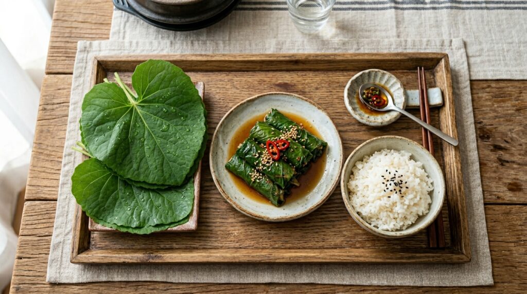 제철 5월 곰취나물 효능과 저염 곰취장아찌 레시피