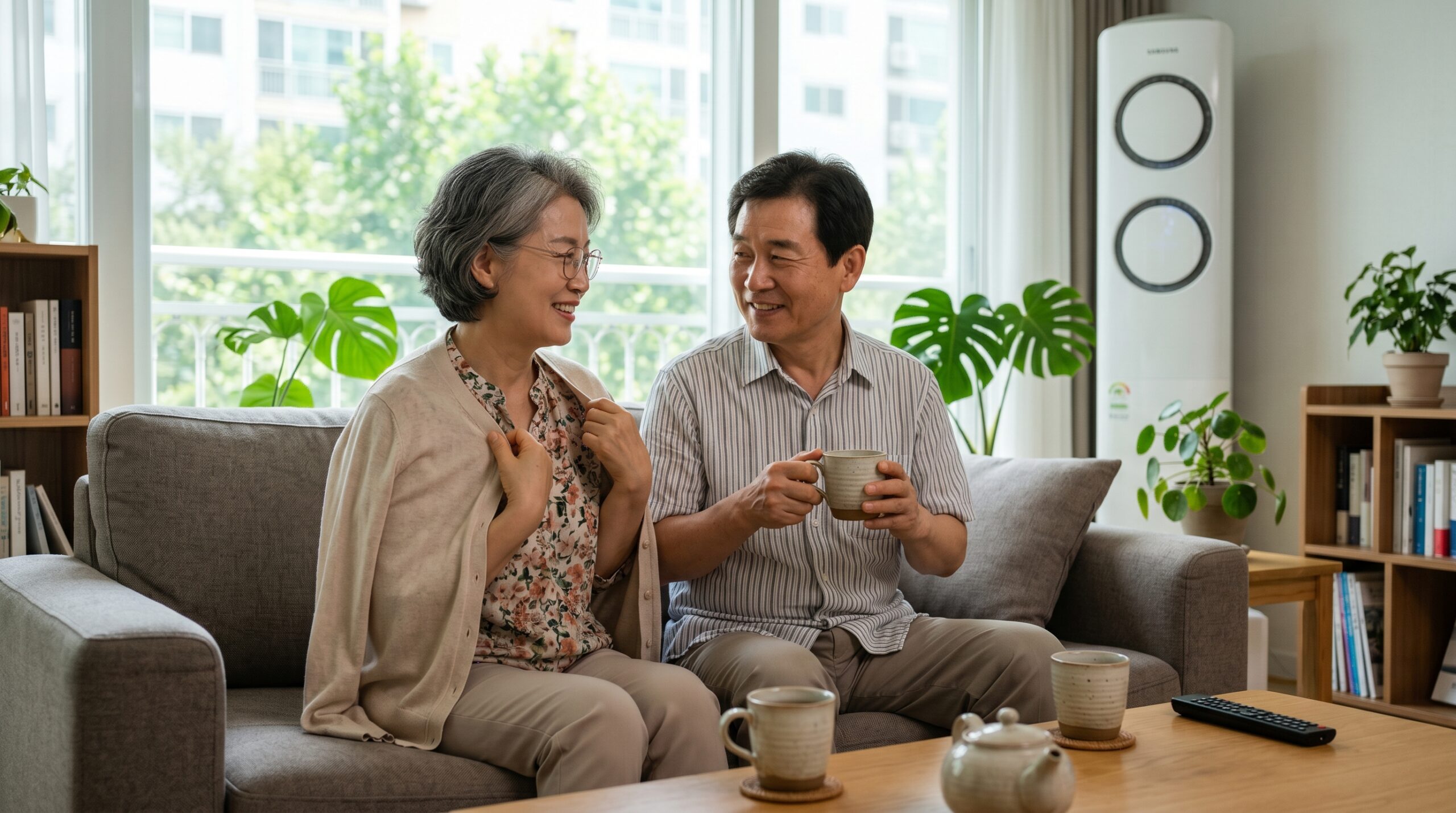 여름철 냉방병 원인과 증상 노년기 자율신경계 면역력 저하 예방 실내 가이드